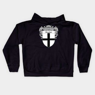 Sinclair Clan Shield Kids Hoodie